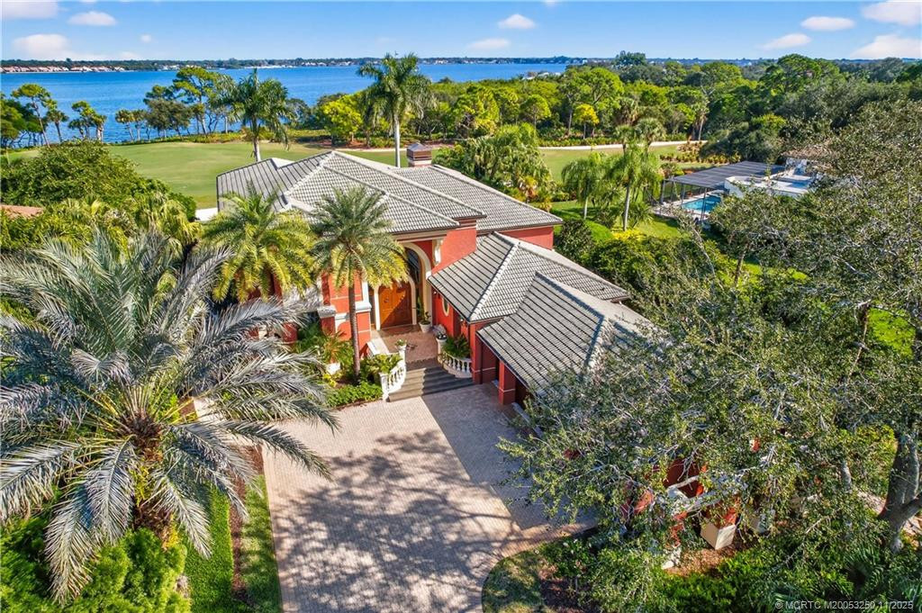 Front Aerial View of Home