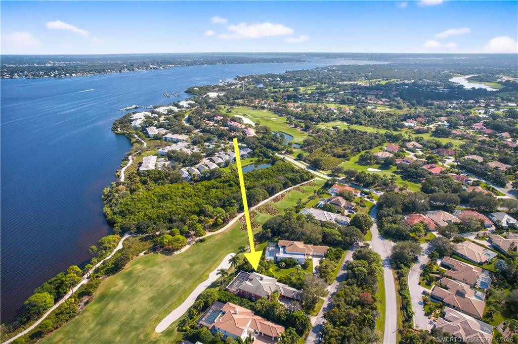 Aerial View of Home in Sand Pine Village