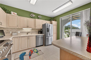 Kitchen with SS Appliances