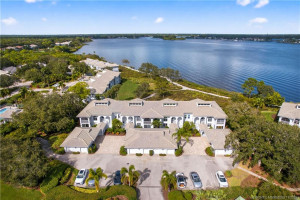 Aerial of Condo on St. Lucie River