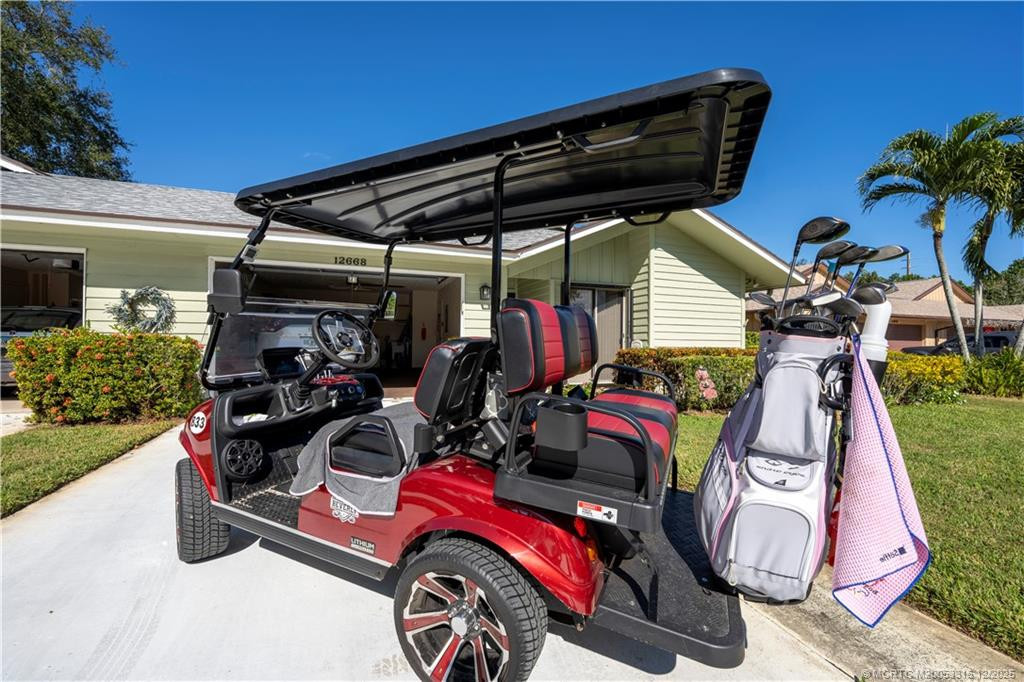 Golf Cart Included