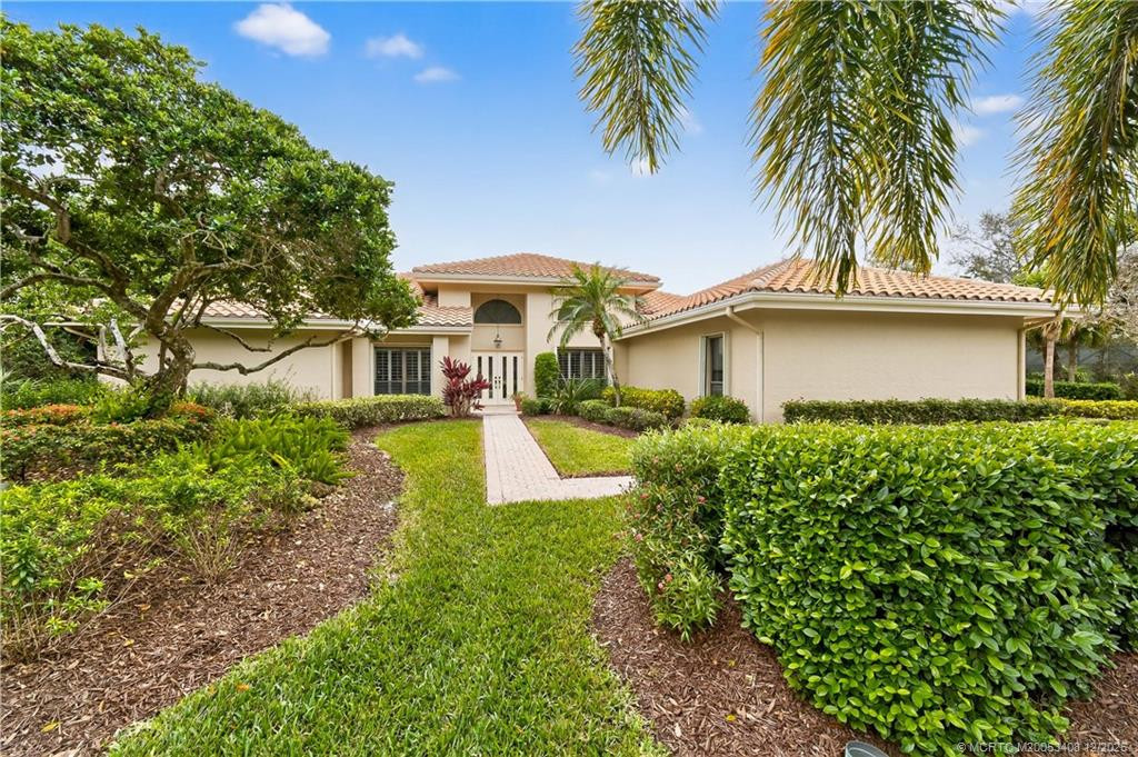 Front View at 1401 Lancewood Terrace, Palm City