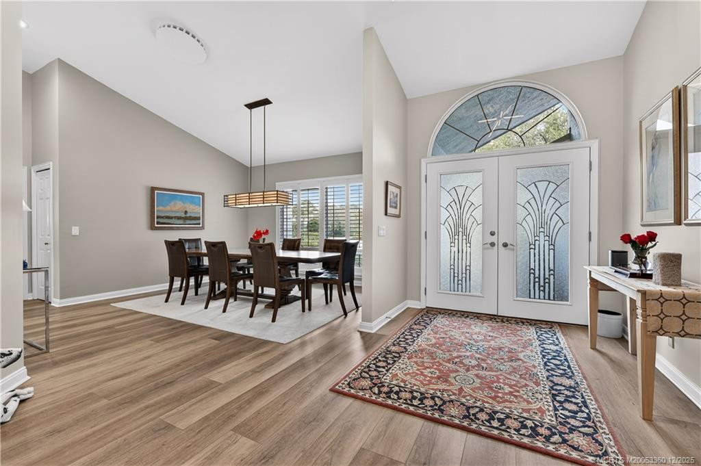 Foyer Entry at 12797 NW Mariner Court, Palm City