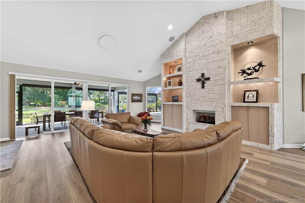 Living Room at 12797 NW Mariner Court, Palm City