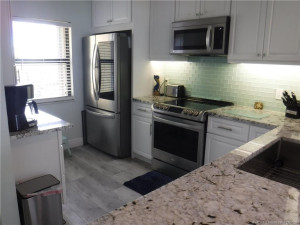 Kitchen with new appliances