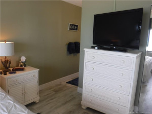 Dresser with cable TV