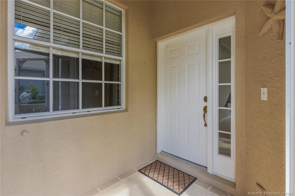 Front Door at 1741 SW Willowbend Lane, Palm City