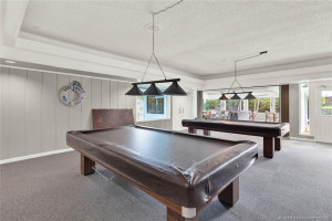 Clubhouse pool tables