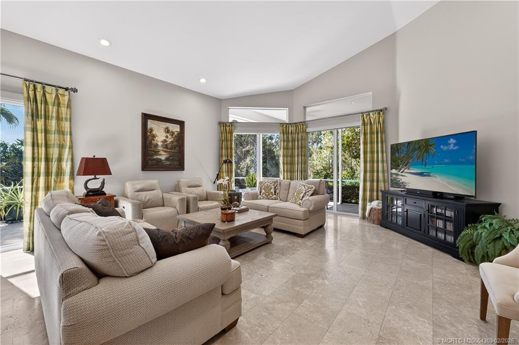 Living Room at 13017 Harbour Ridge Boulevard, Palm City