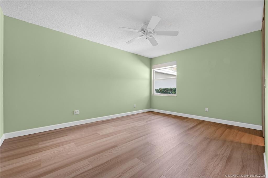 Guest Bedroom features large walk-in closet