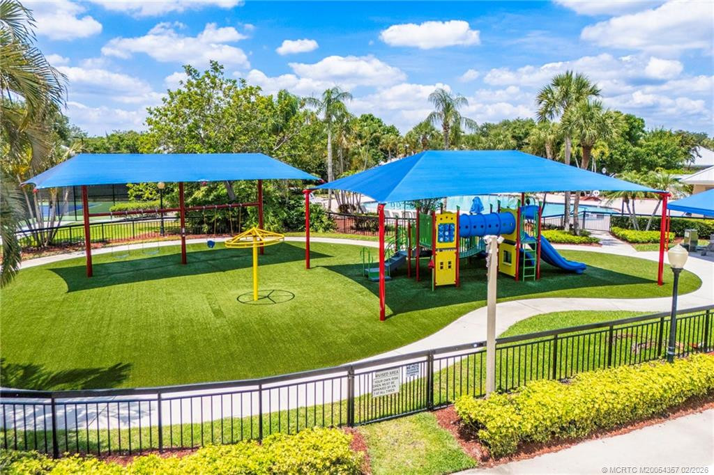 Playground and picnic area