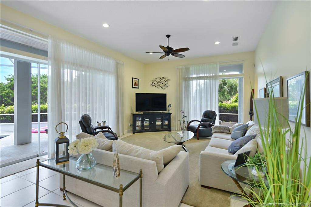 from the kitchen at 4094 SW Gleneagle Circle, Palm City