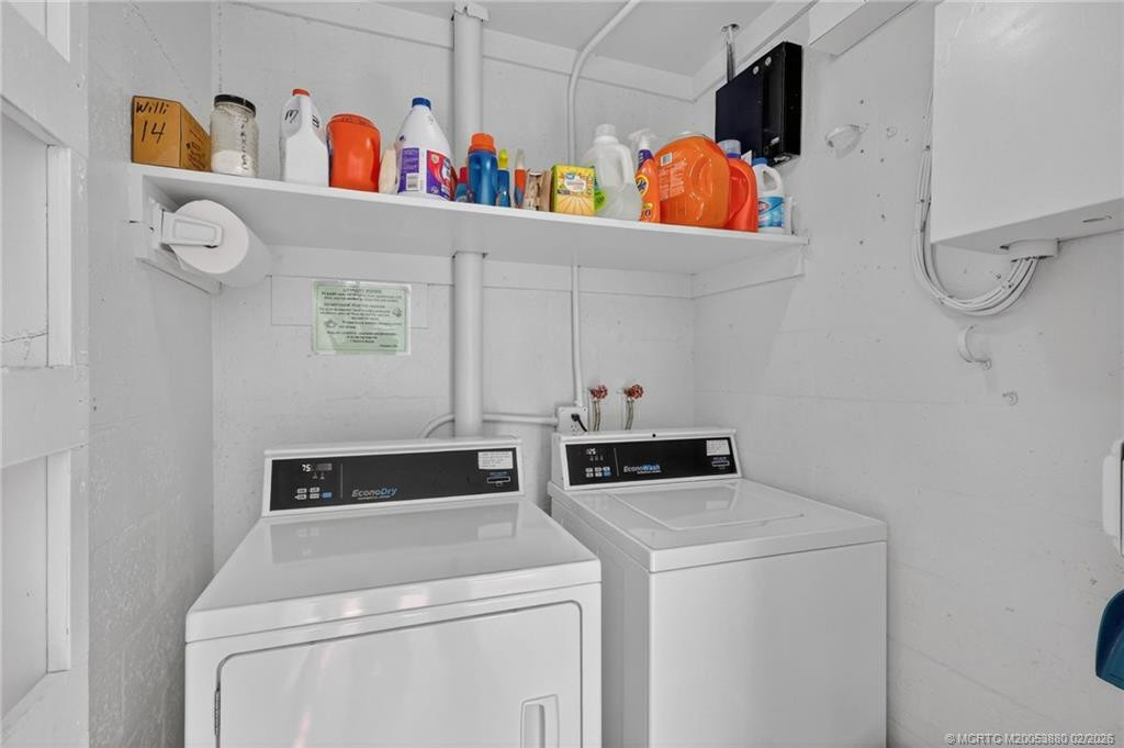 Laundry room on each floor.