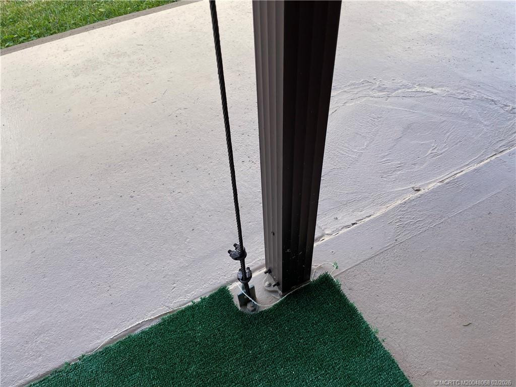 Extra exterior tiedowns