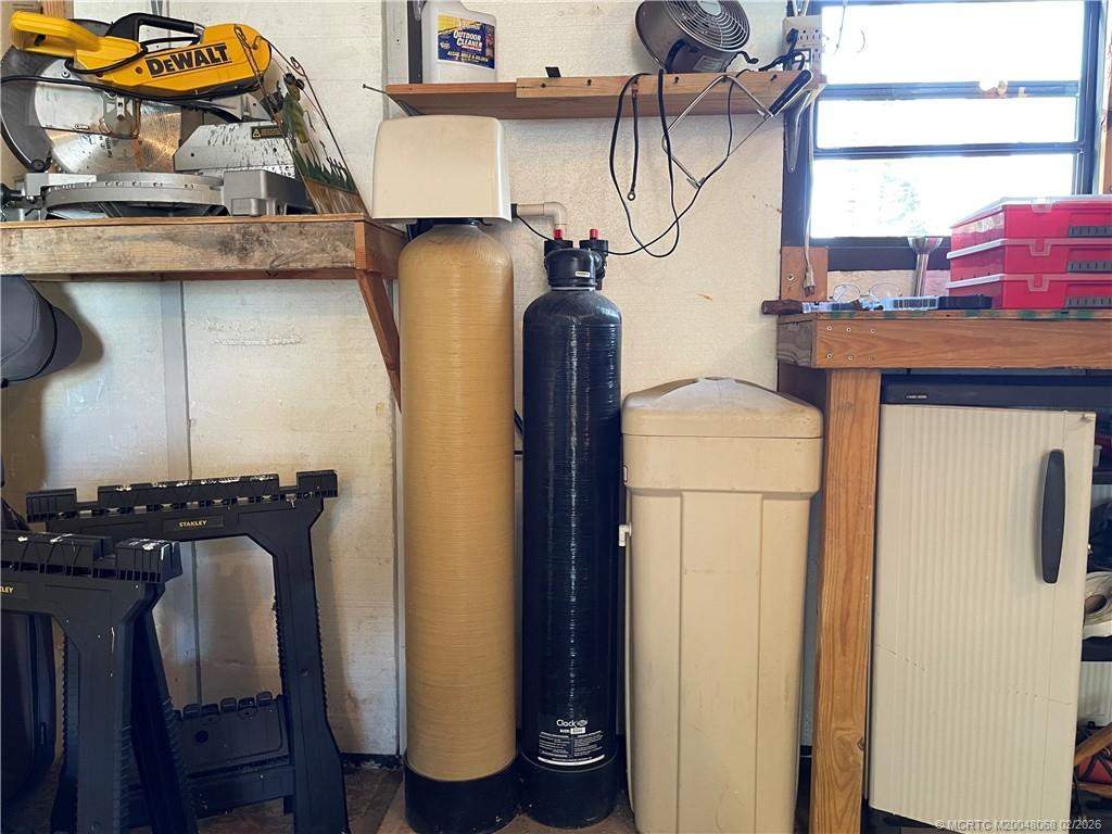 Carbon filter water system