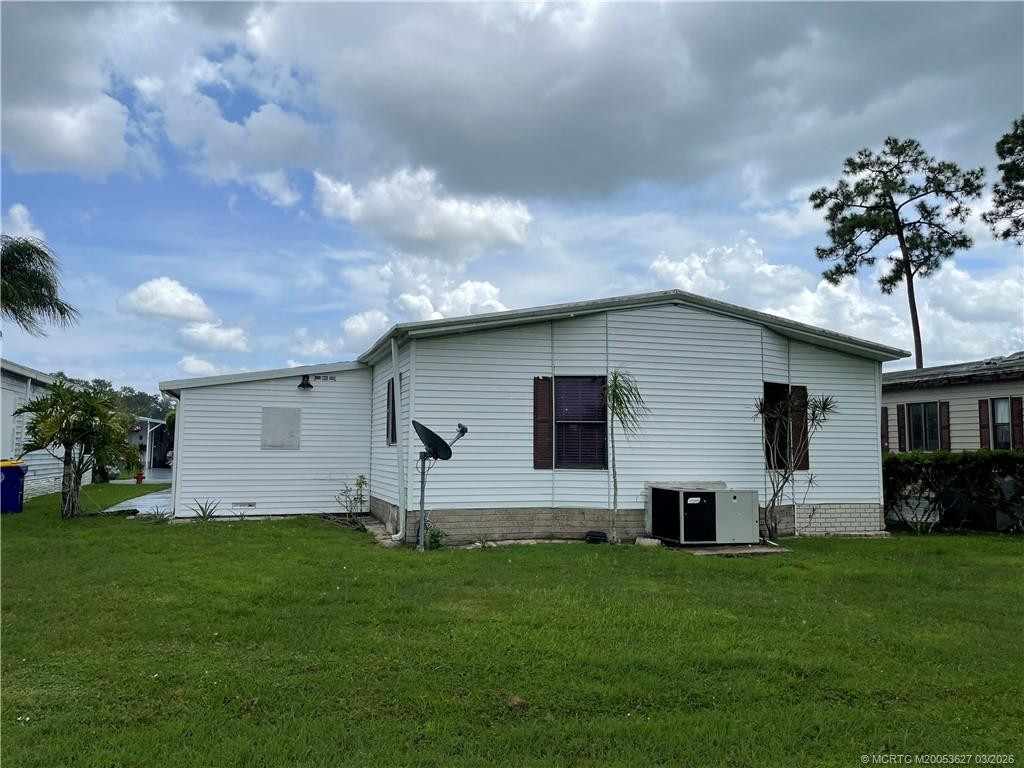 Exterior back