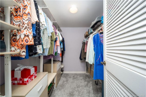 Deep walk in closet
