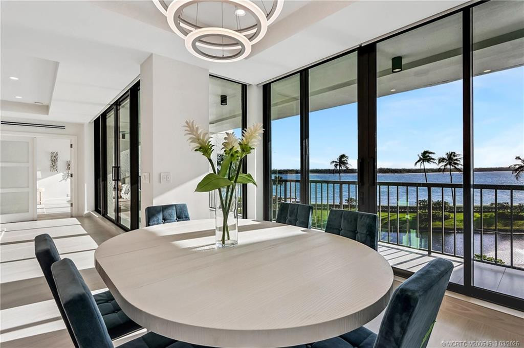 Dine with the inlet as your backdrop