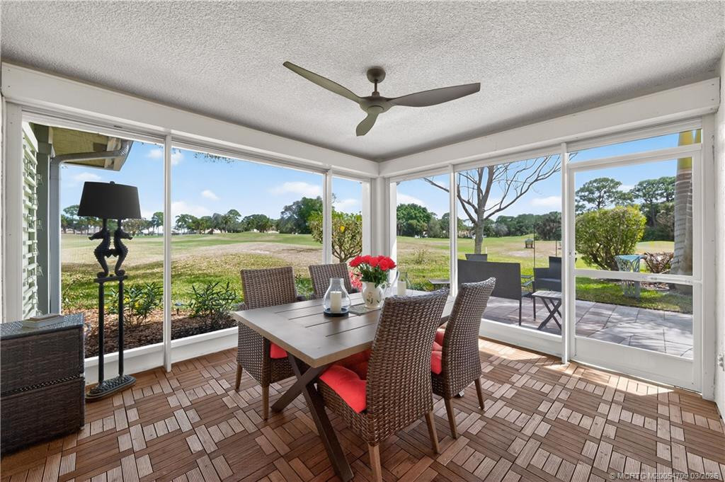 Screened, covered, electric shutters