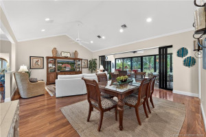 Living Room with Formal Dining Area