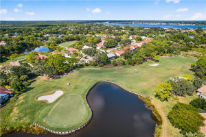 Aerial View of home on #11 of Pete Dye