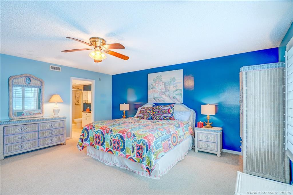 Master Bedroom - King Bed at 2641 NE Ocean Boulevard 405, Stuart
