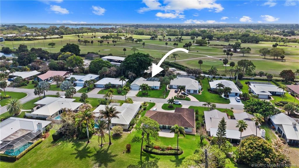 Martin County's Sailfish Sands golf course is behind the property.