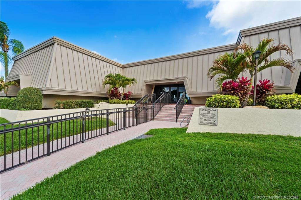 Clubhouse exterior