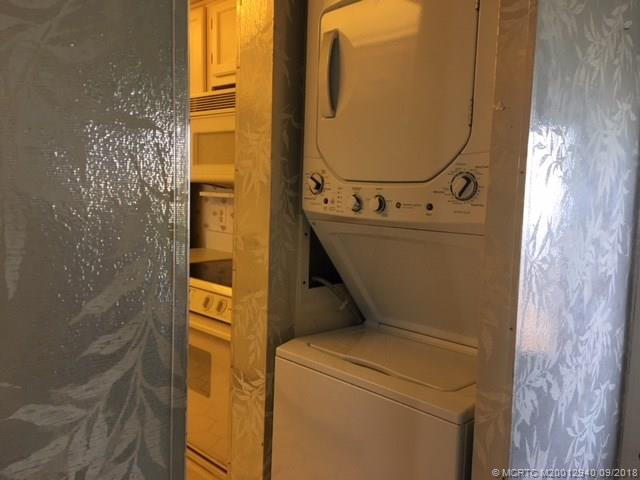 Combo Laundry in Kitchen