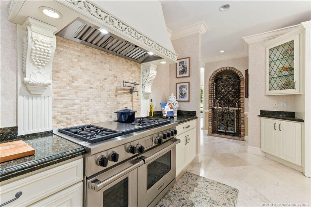 Gas Range with Pot Filler