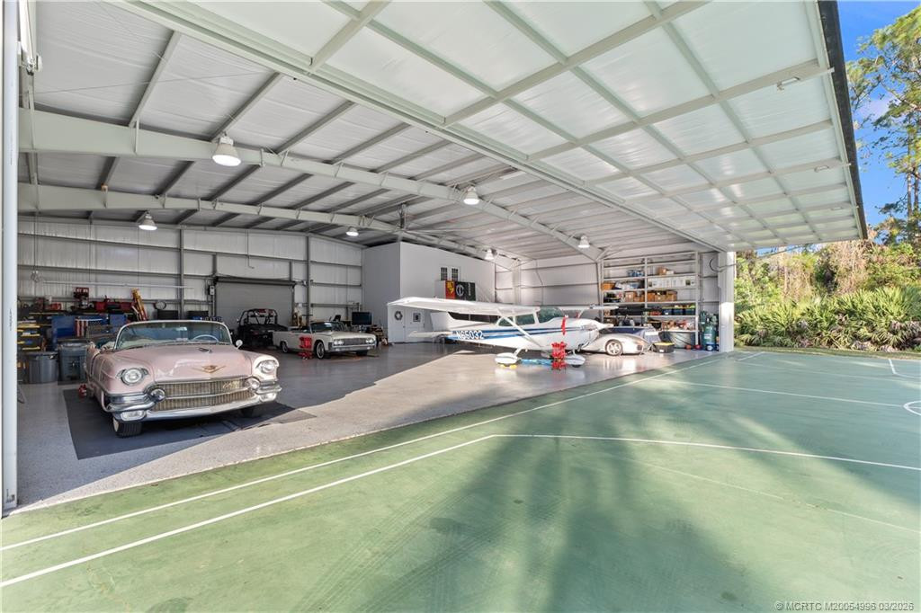 Hangar with Auto Door