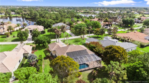 From rear of property