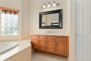 second vanity area