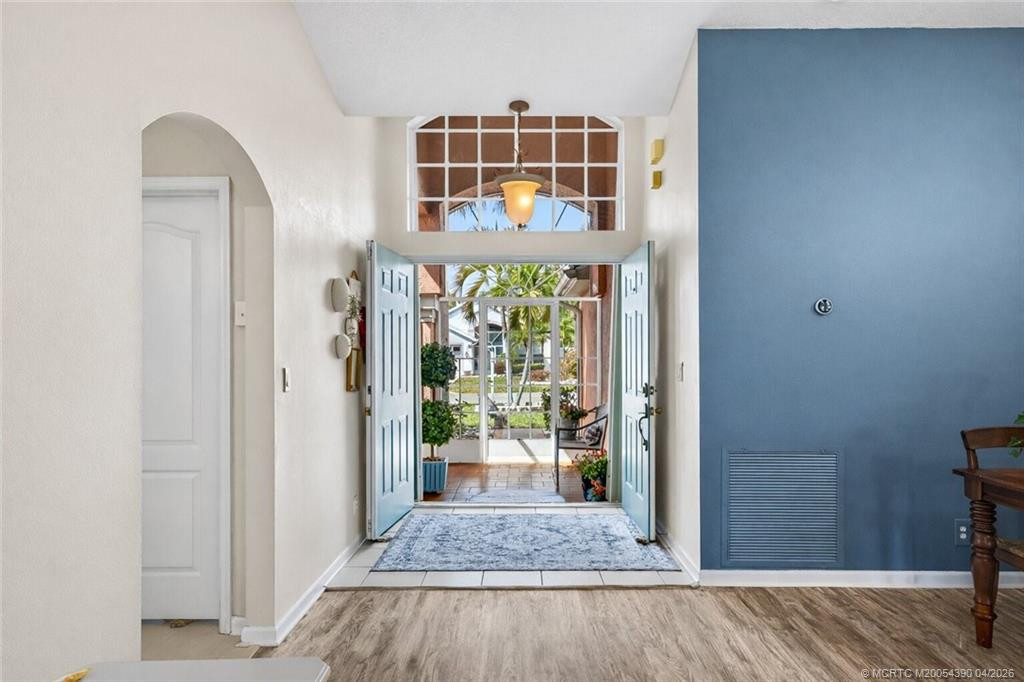 Foyer Entry at 861 NW Waterlily Place, Jensen Beach