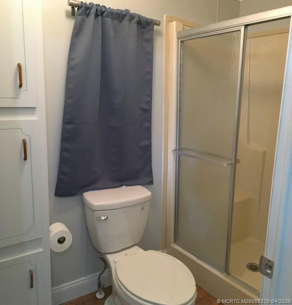 Master shower area