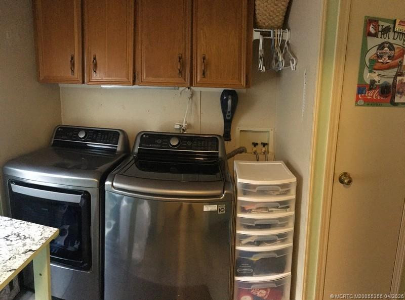 Washer dryer Area