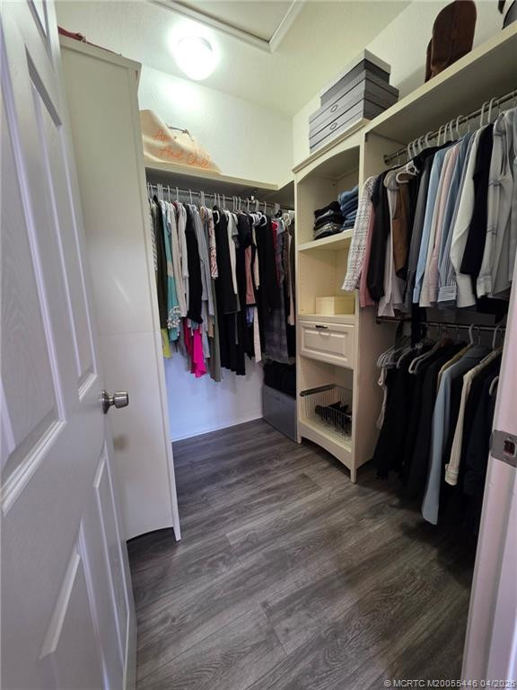 Large walk-in closet