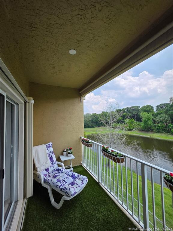Enjoy the view from your balcony