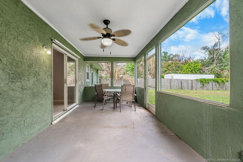 Covered Screen Porch