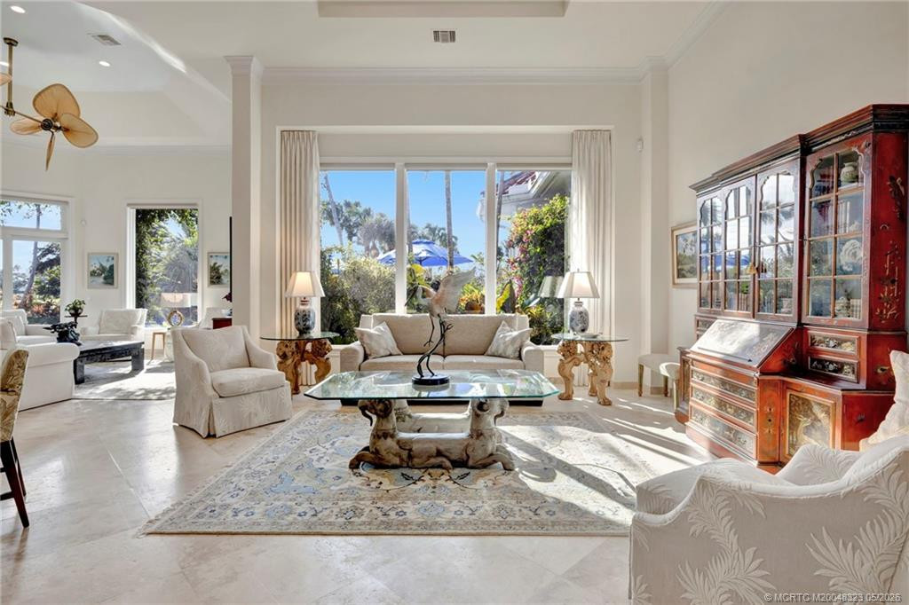 Plenty of natural light fills the rooms