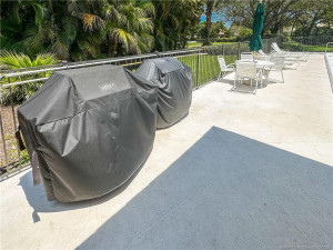 Condo grill area