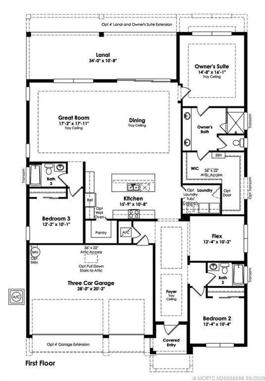 The ever popular Paige model at 2341 SE Canopy Cove Lane, Port St. Lucie