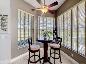 Eat in kitchen lots of windows to enjoy the water view and golf course. All tiled floors.