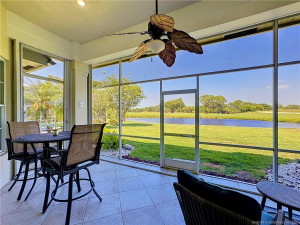 Screened patio