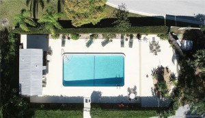 aerial pool