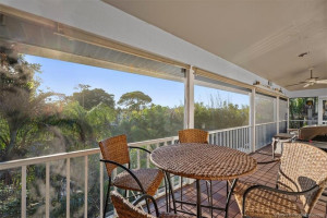 Wide Screened Balcony