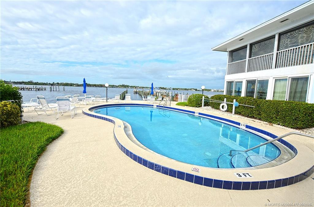 the second heated pool is on the River