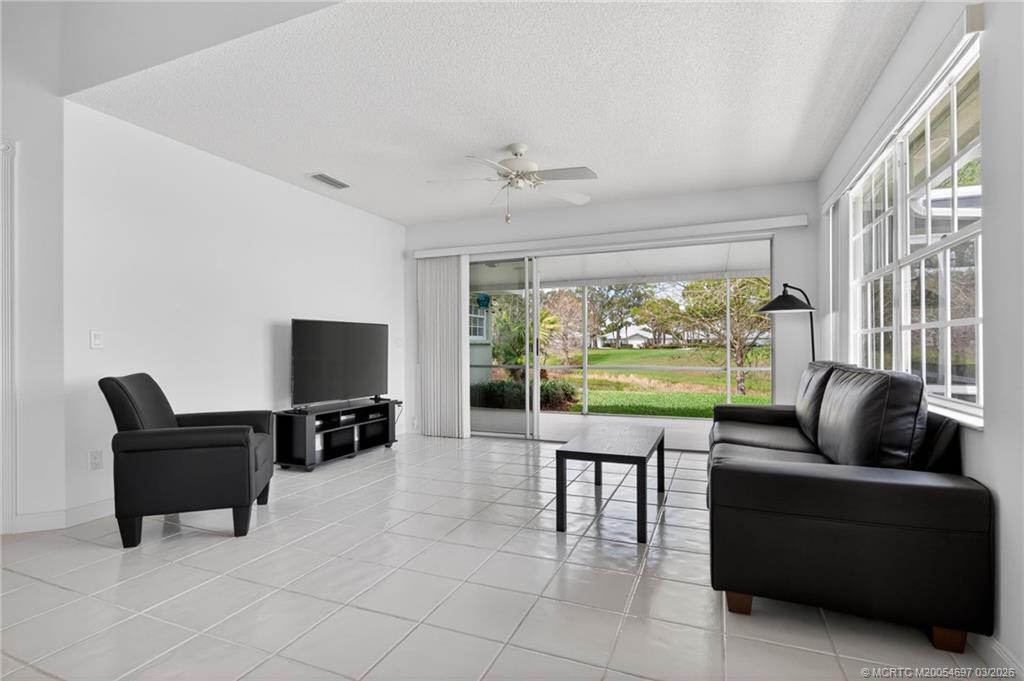 Extended Capri offers additional space...perfect for tv room or office