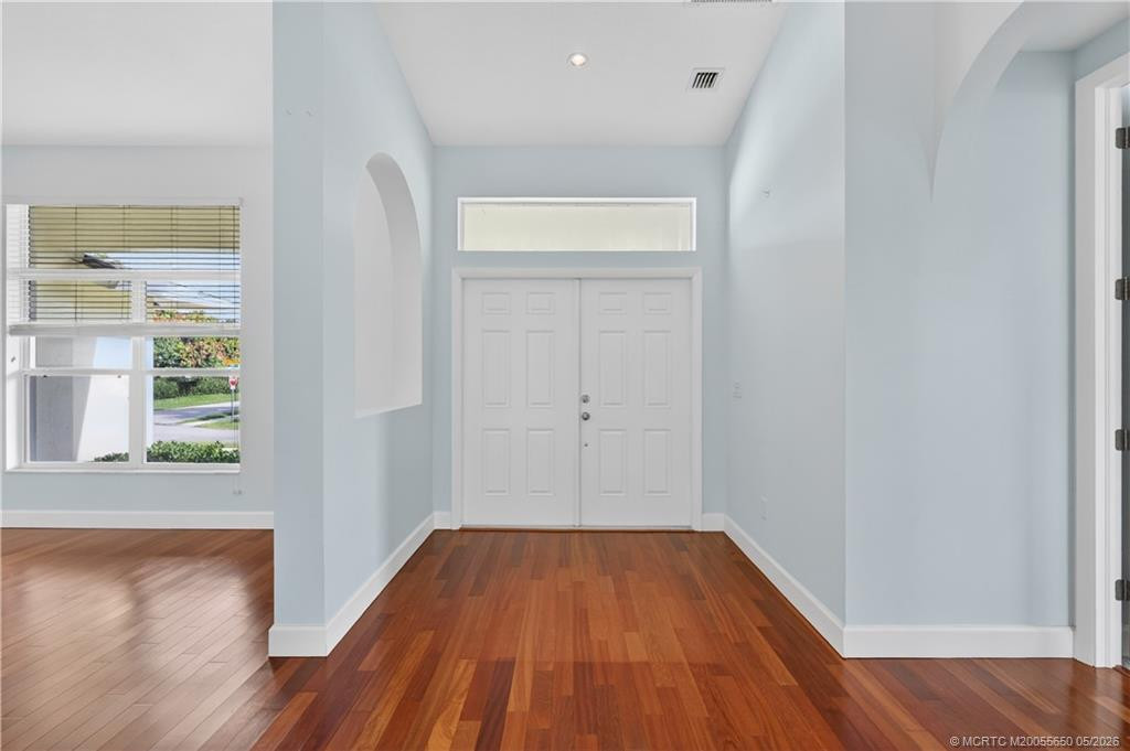 Classy double-door entry at 814 SW 29th Street, Palm City