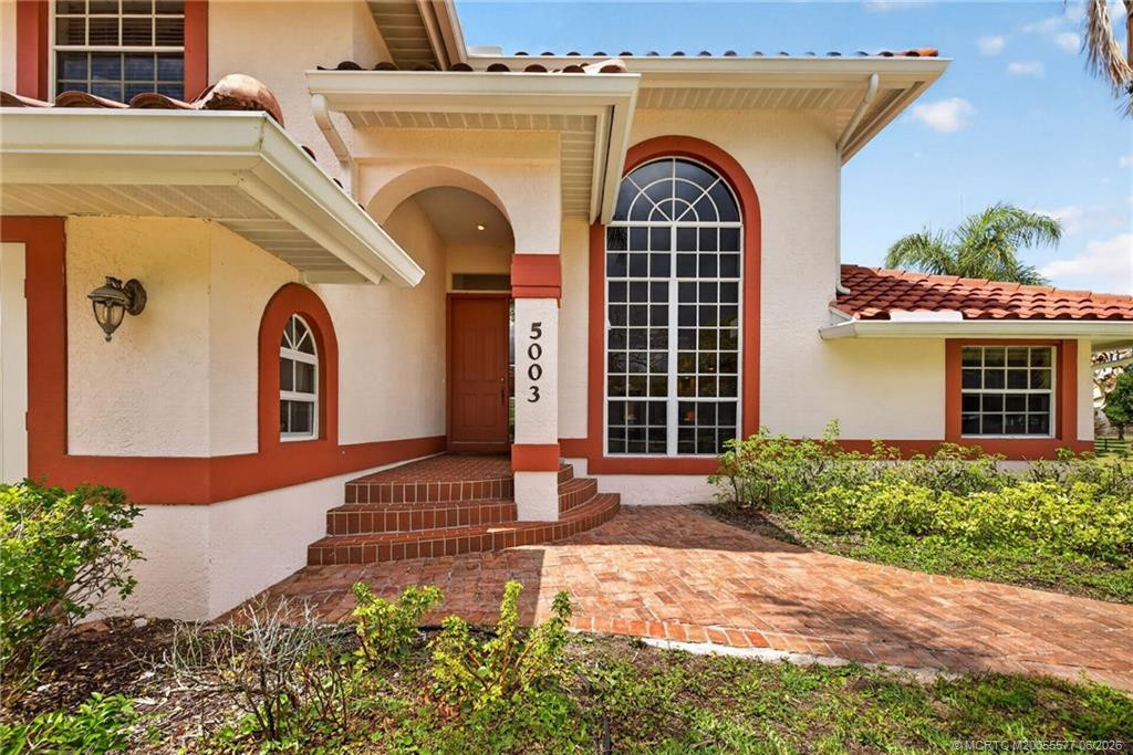 Front Entry at 5003 SW Martin Commons Way, Palm City